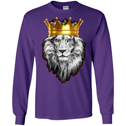 King Lion Awesome Super T-shirt Purple