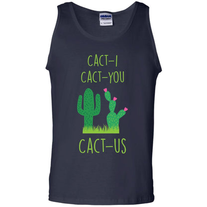 Funny Cactus Shirt Cact-i Cact-us Spring Desert Cactus Navy