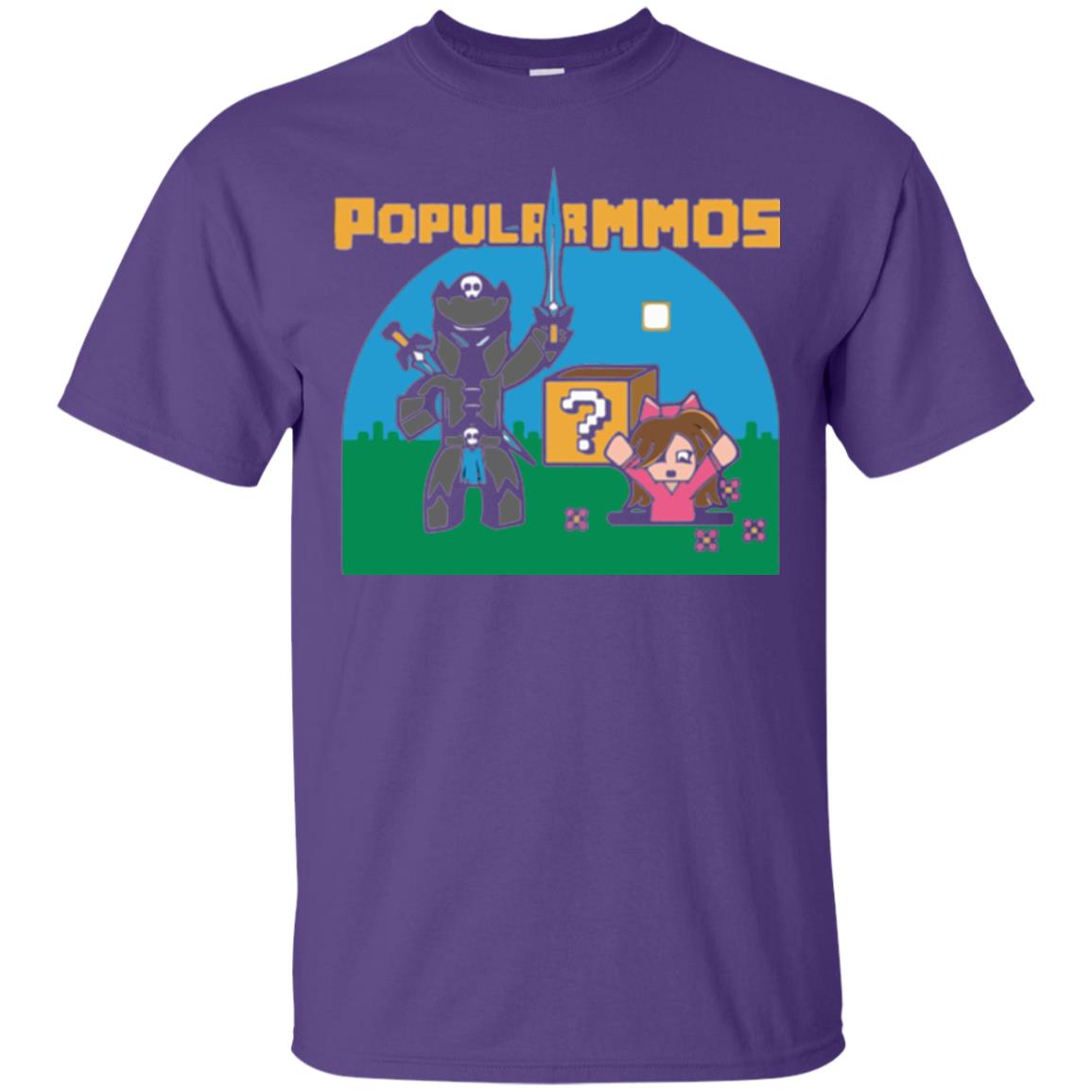 Gaming T-shirt Popularmmos Purple