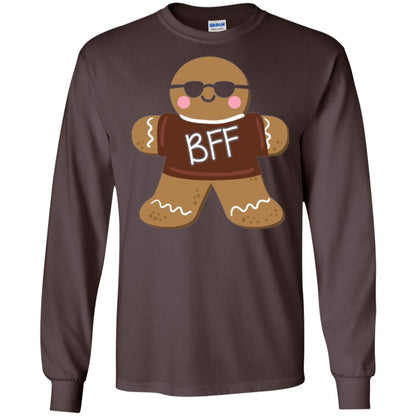 Gingerbread T-shirt Best Friend Forever Dark Chocolate