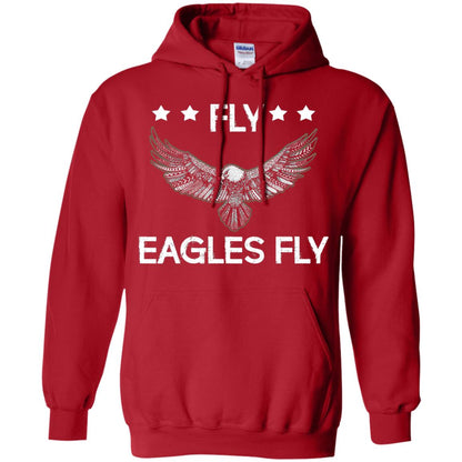 Flying Eagles Fly T-shirt Red