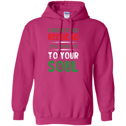 Redhead T-Shirt Green Eyed Redhead Will Shake You To Your Soul Heliconia