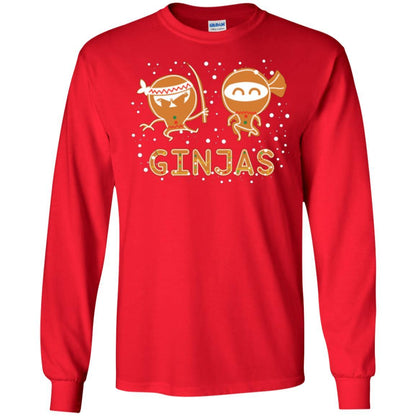 Christmas T-shirt Ginjas Red