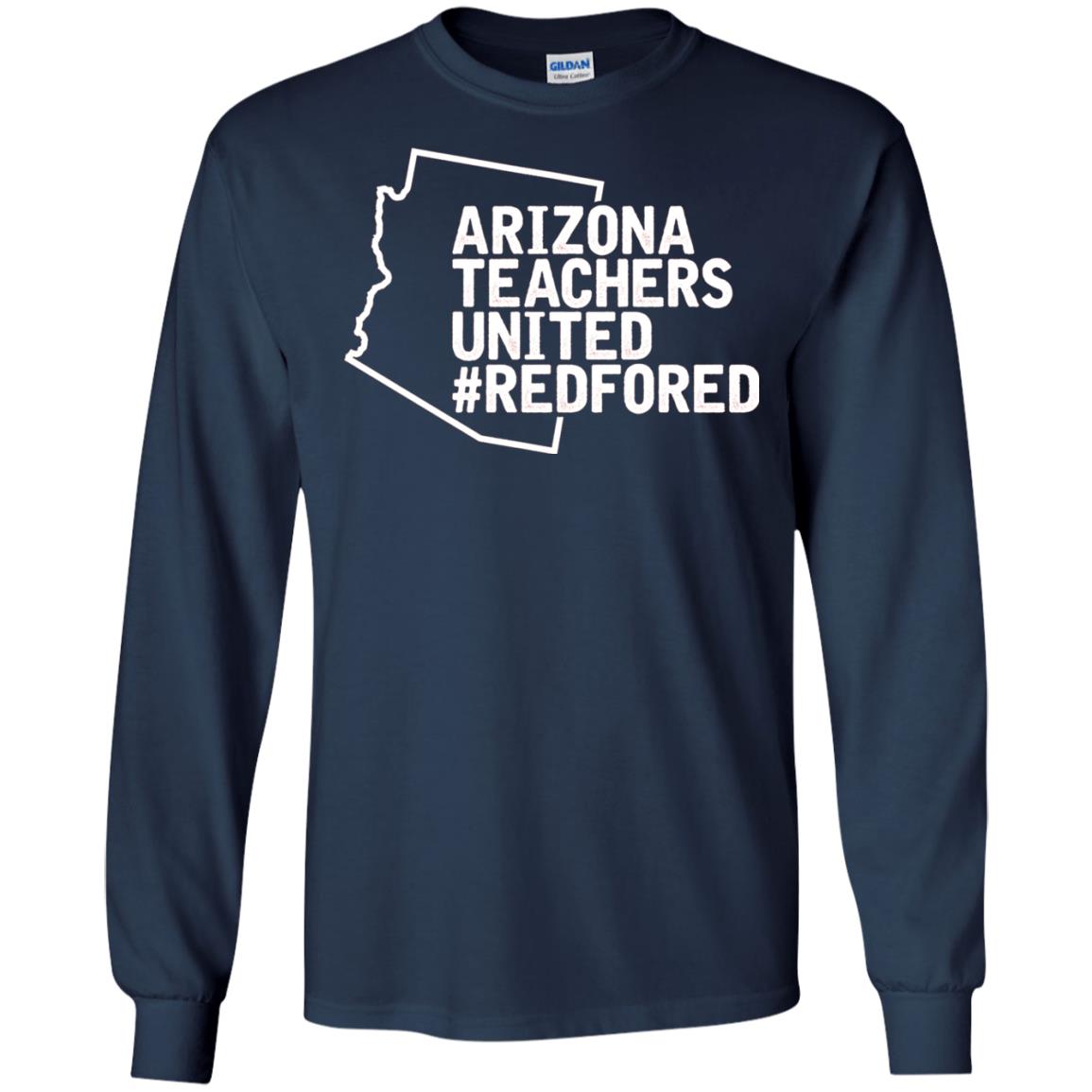 Arizona Teacher Shirt Red For Ed #redfored Navy