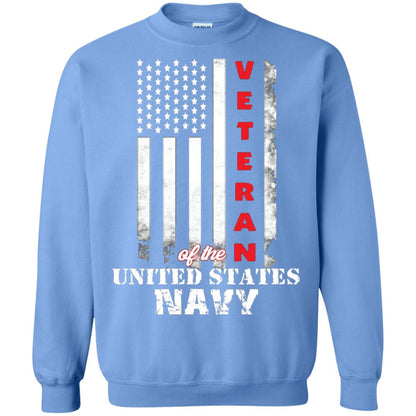 Armed Forces Us Navy Vintage Veteran T-shirt Carolina Blue