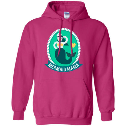 Mermaid Mama Cool Shirt For Grandma Love Mermaid Heliconia