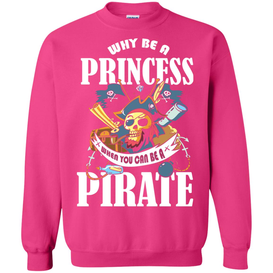 You Can Be A Pirate Cool Pirate Gift Shirt For Girls Heliconia