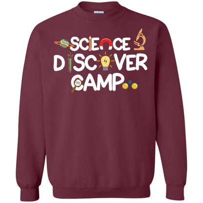 Science Discover Camp Summer Trip Shirt Maroon