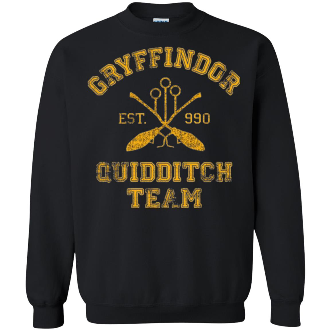 Gryffindor Quidditch Team T-shirt Black