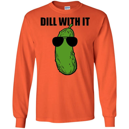 Cucumber T-shirt Dill With It Orange