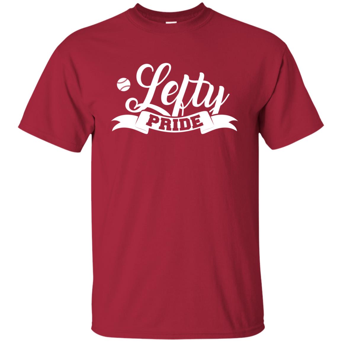 Left Pride Baseball Shirt Cardinal
