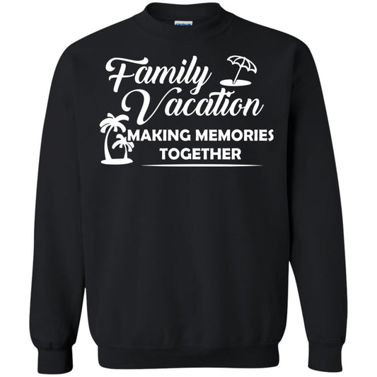 Family Vacation Making Memories Together Black
