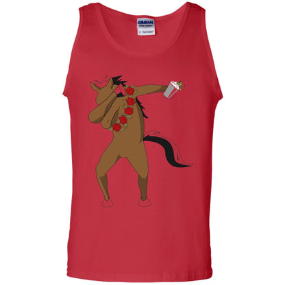 Derby Party 2018 Funny Dabbing Horse Shirt Red