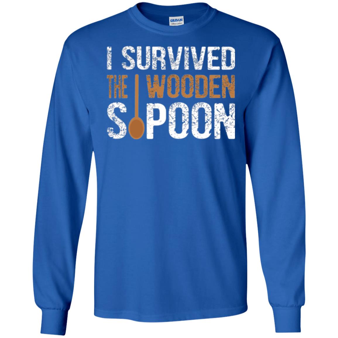 Spoon T-shirt I Survived The Wooden Spoon Royal