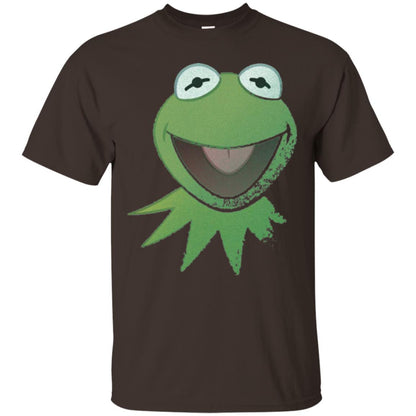 Muppets Kermit The Frog Face T-shirt Dark Chocolate