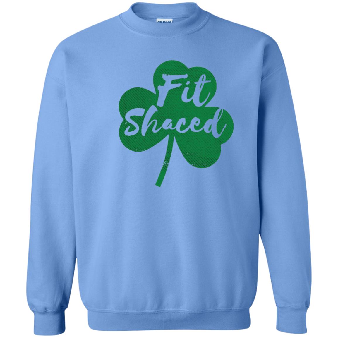 St Patricks Day T-shirt Drinking Fit Shaced Carolina Blue