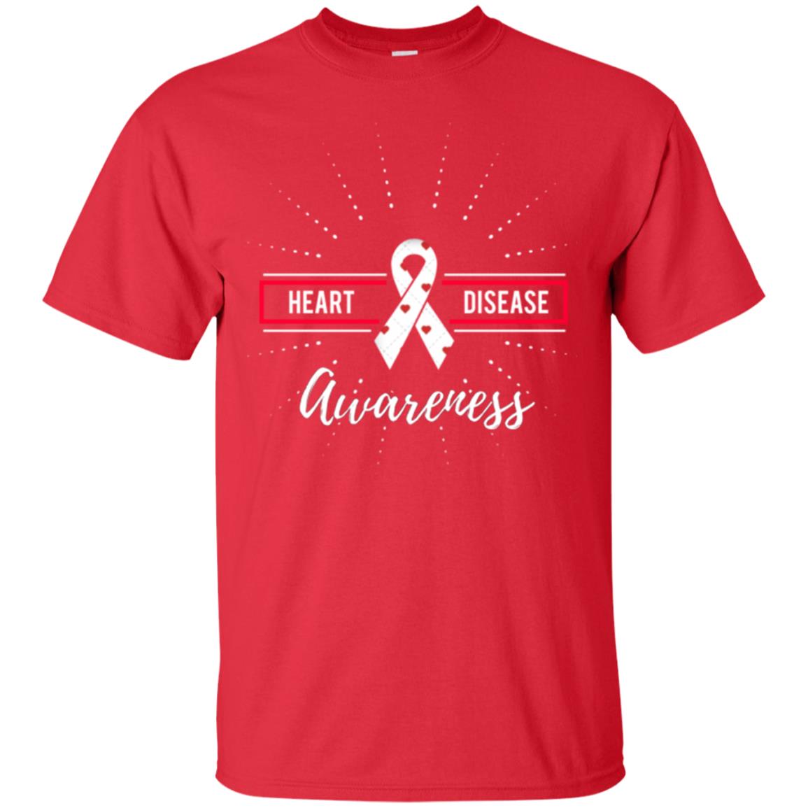 Heart Disease Awareness T-shirt Red