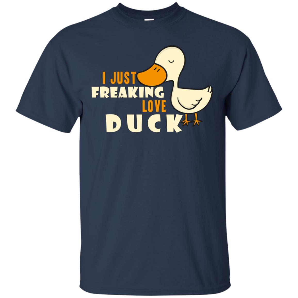 I Just Freaking Love Duck Shirt Navy