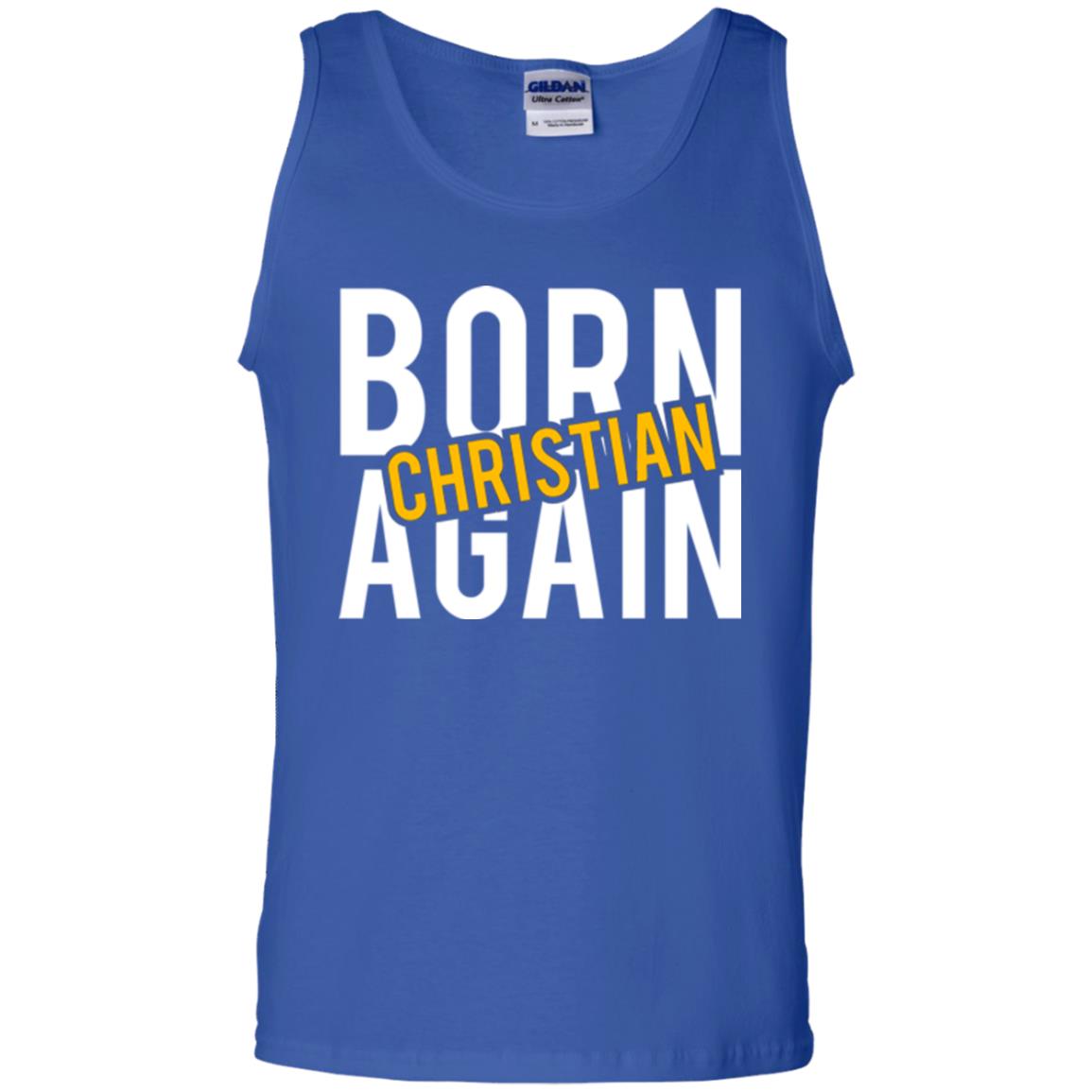 Christian T-shirt Born Again Christian Royal