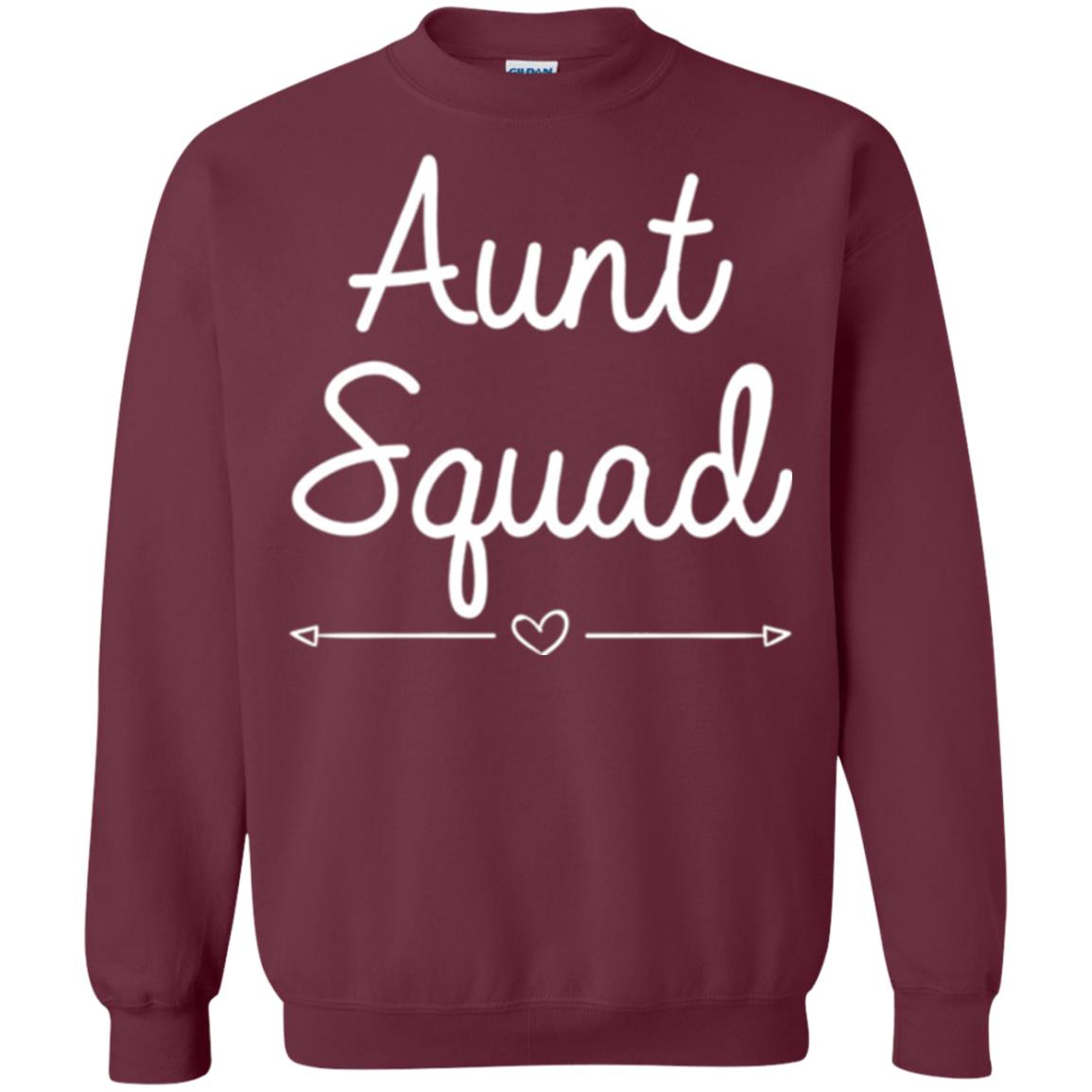 Aunt T-shirt Squad Maroon