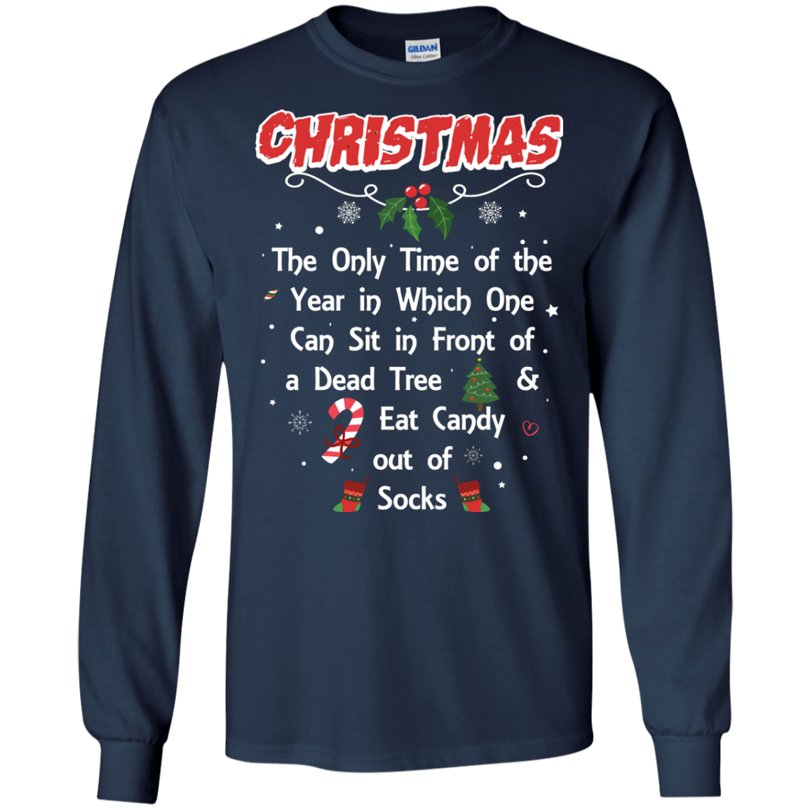 Christmas T-Shirt Navy