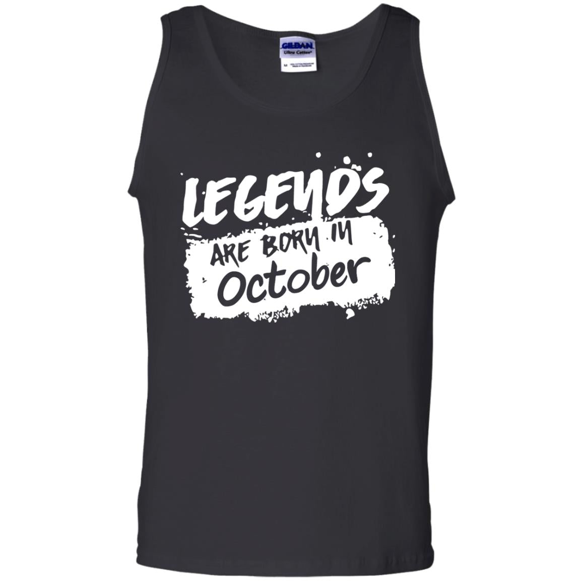 October Birthday Shirt Legends Are Born In Octorber Black