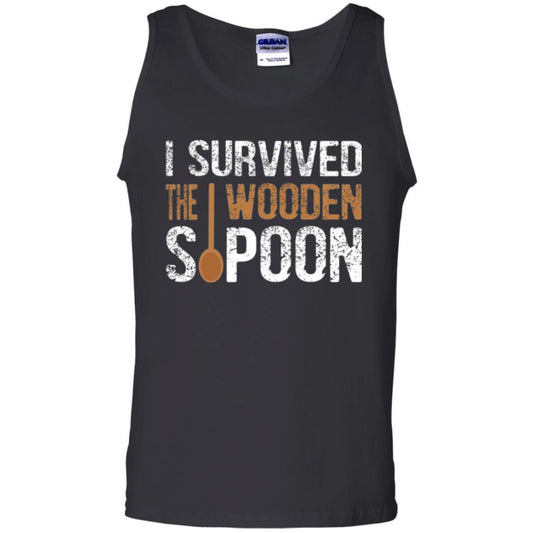Wooden Spoon T-shirt I Survived The Wooden Spoon Black