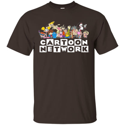 Cartoon T-shirt Classic Character Feature Dark Chocolate