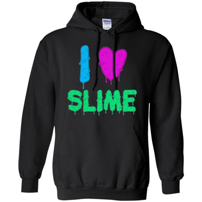 I Love Slime T-shirt Slime Lovers Black