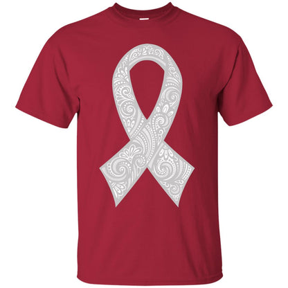 Gray Ribbon Gift Shirt For Brain Cancer Awareness Cardinal