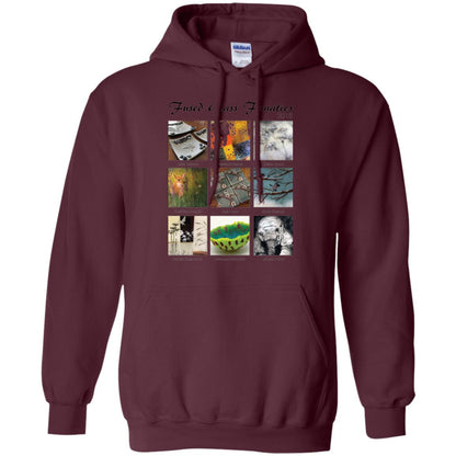 Commemorative T-shirt Fused Glass Fanatics 2018 Maroon