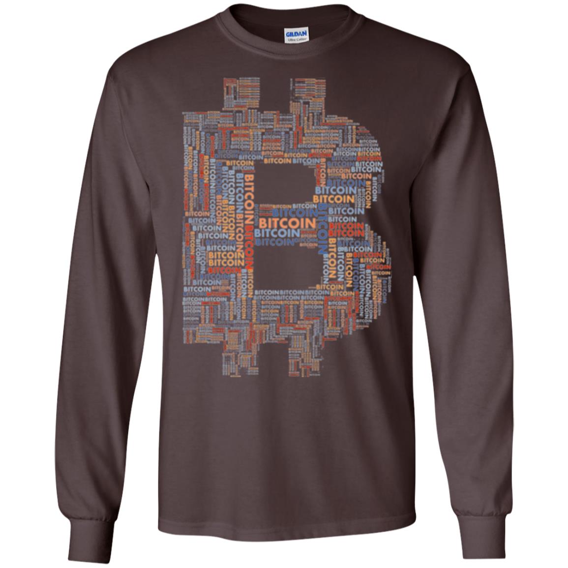 Bitcoin T-shirt Dark Chocolate