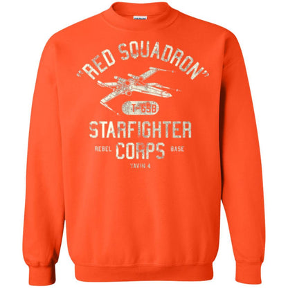 Movie T-shirt Red Squadron Starfighter Rebel Corps Base Orange