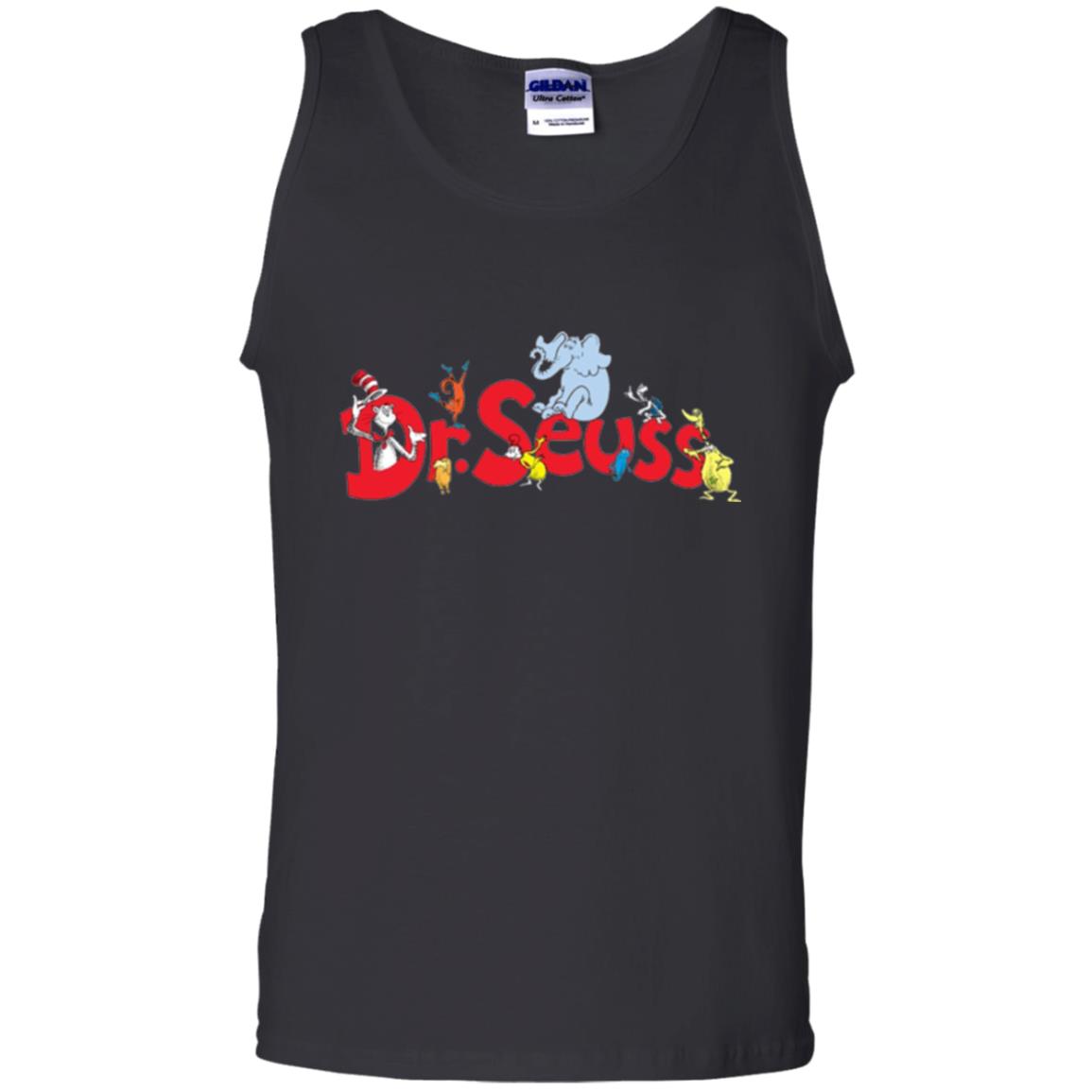 Dr. Seuss Family National Wear Red Day T-shirt Black