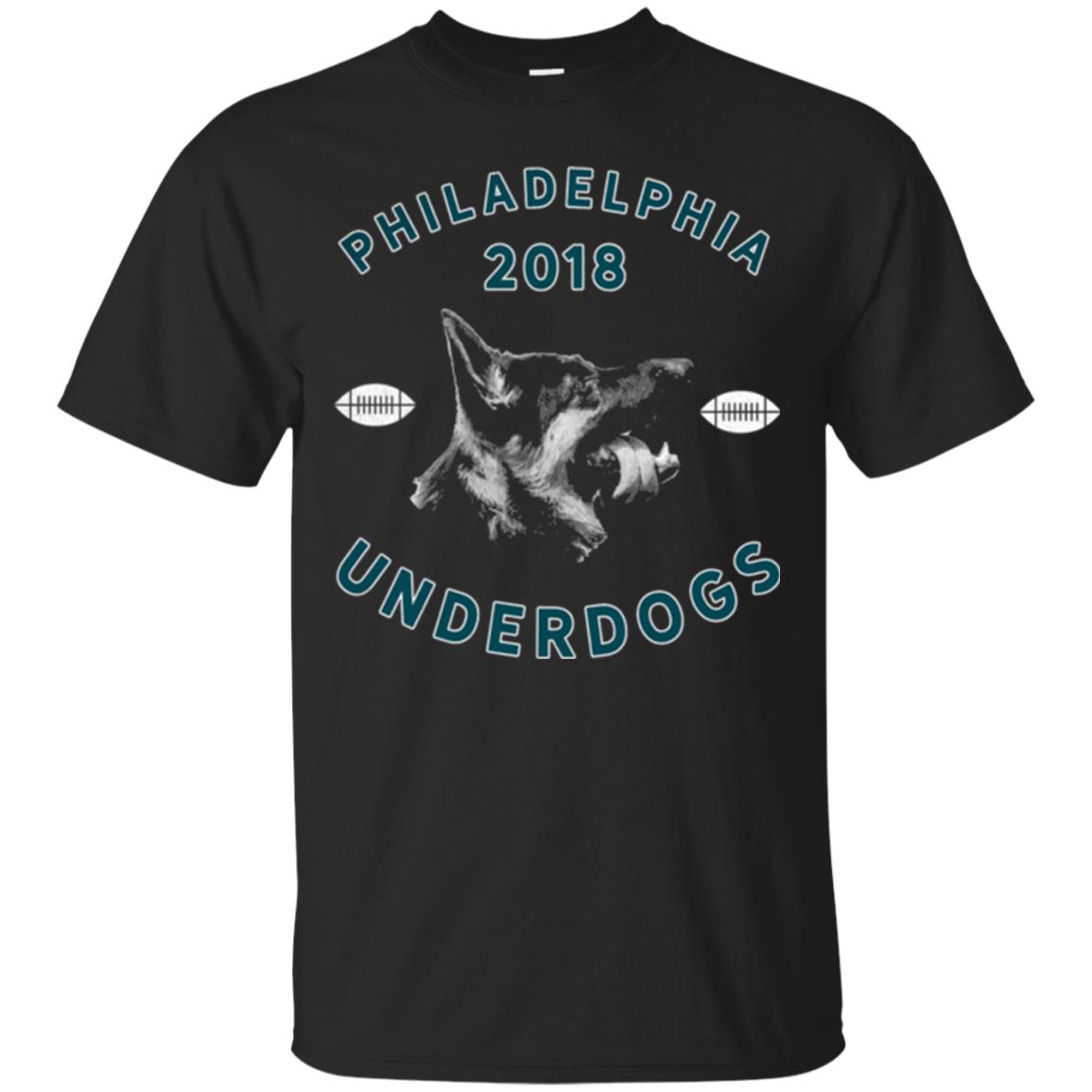 Dog Lover T-shirt Philly Philadelphia Underdogs Lii Game Day