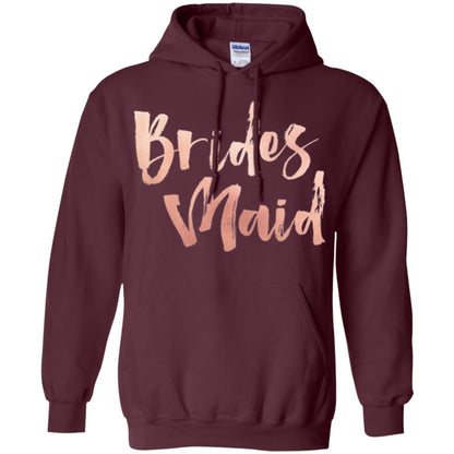 Bridal Shower Wedding Party Bridesmaid T-shirt Maroon