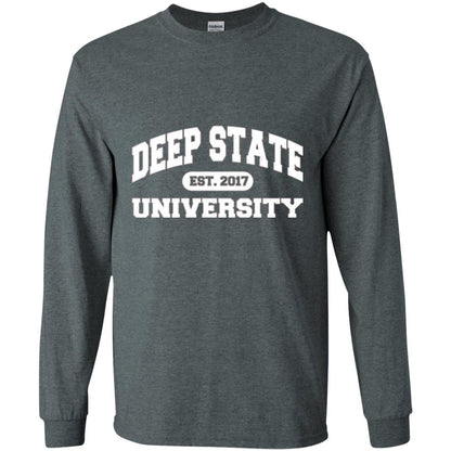 Deep State University T-shirt Dark Heather
