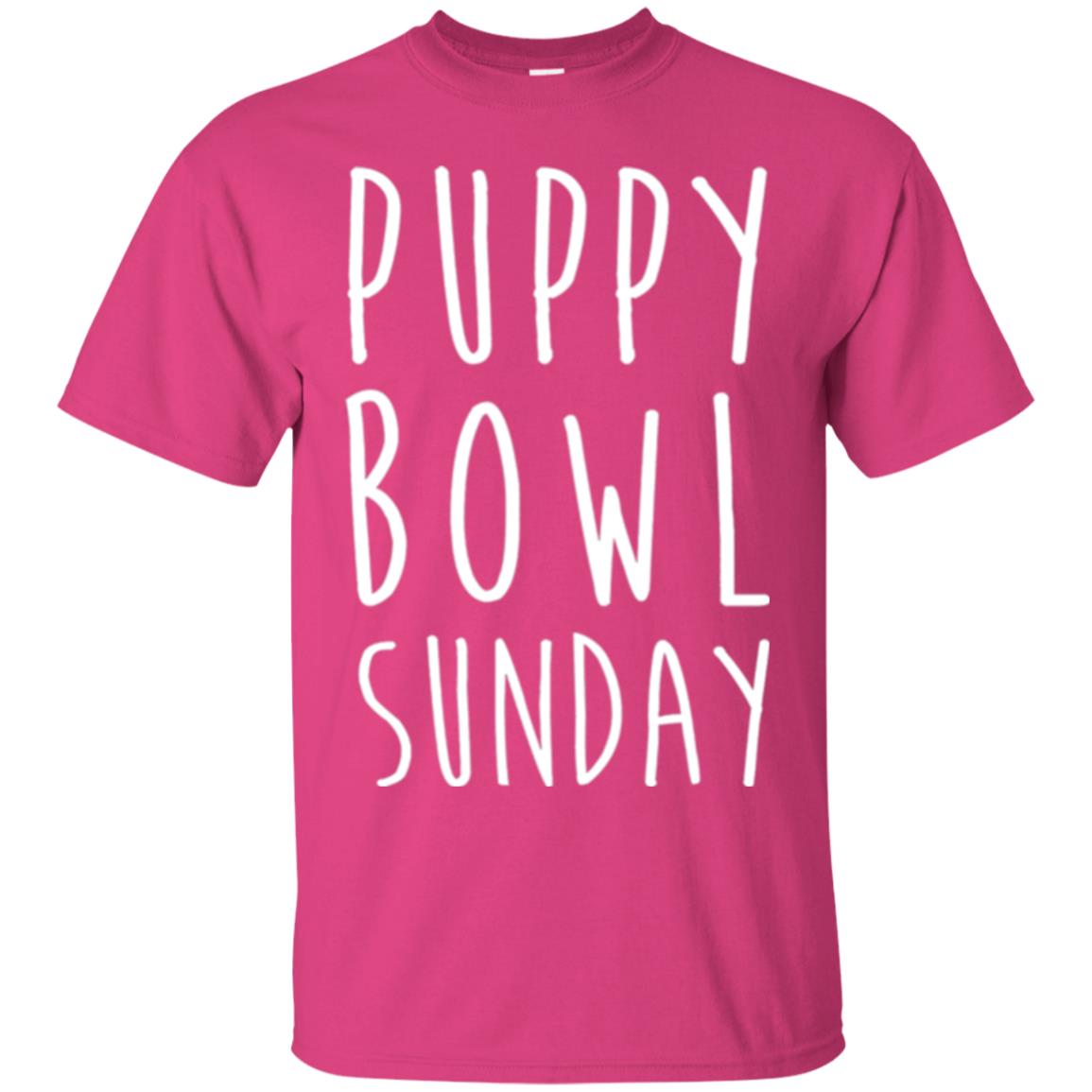 Football Dog Lover T-shirt Puppy Bowl Sunday T-shirt Heliconia