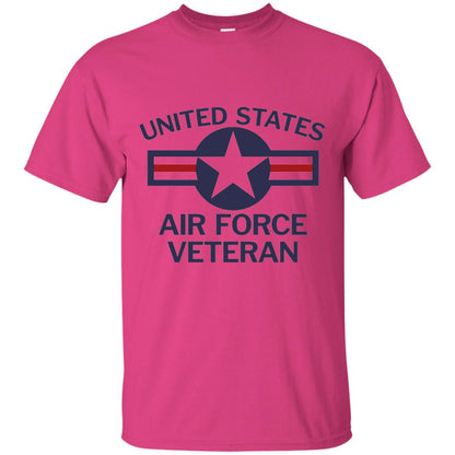 United States Air Force Veteran T-shirt Heliconia