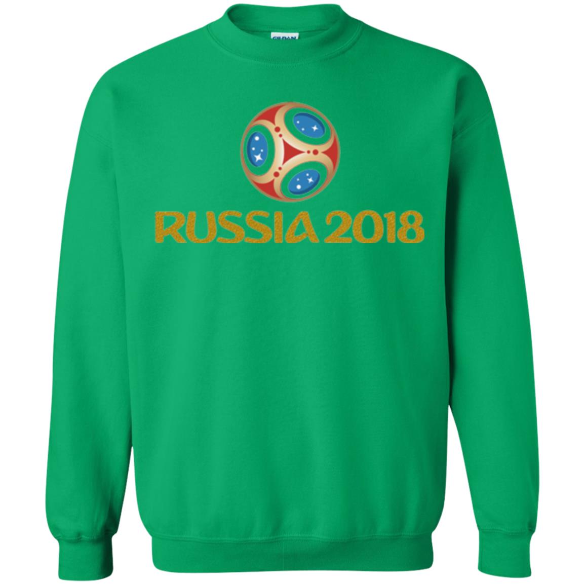 Football T-shirt Russia 2018 World Cup Irish Green