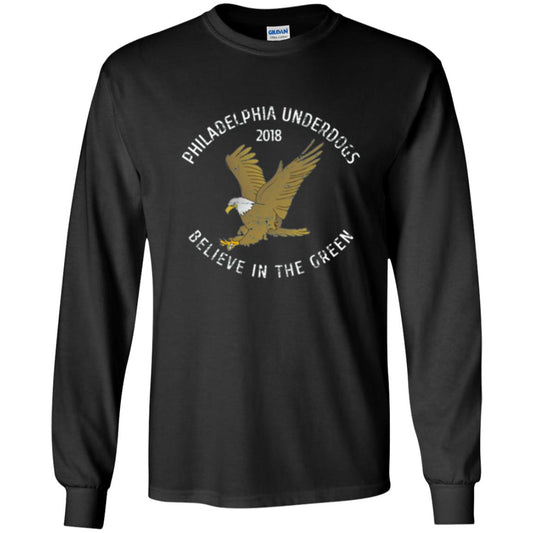 Eagle Lover T-shirt 2018 Philadelphia Underdogs Believe In The Green Black