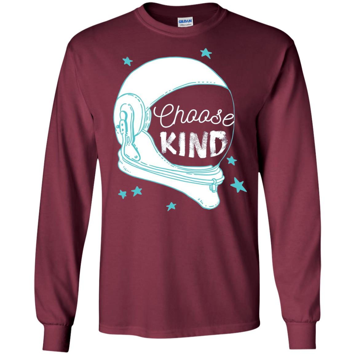 Choose Kindness Anti Bullyingt-shirt Maroon