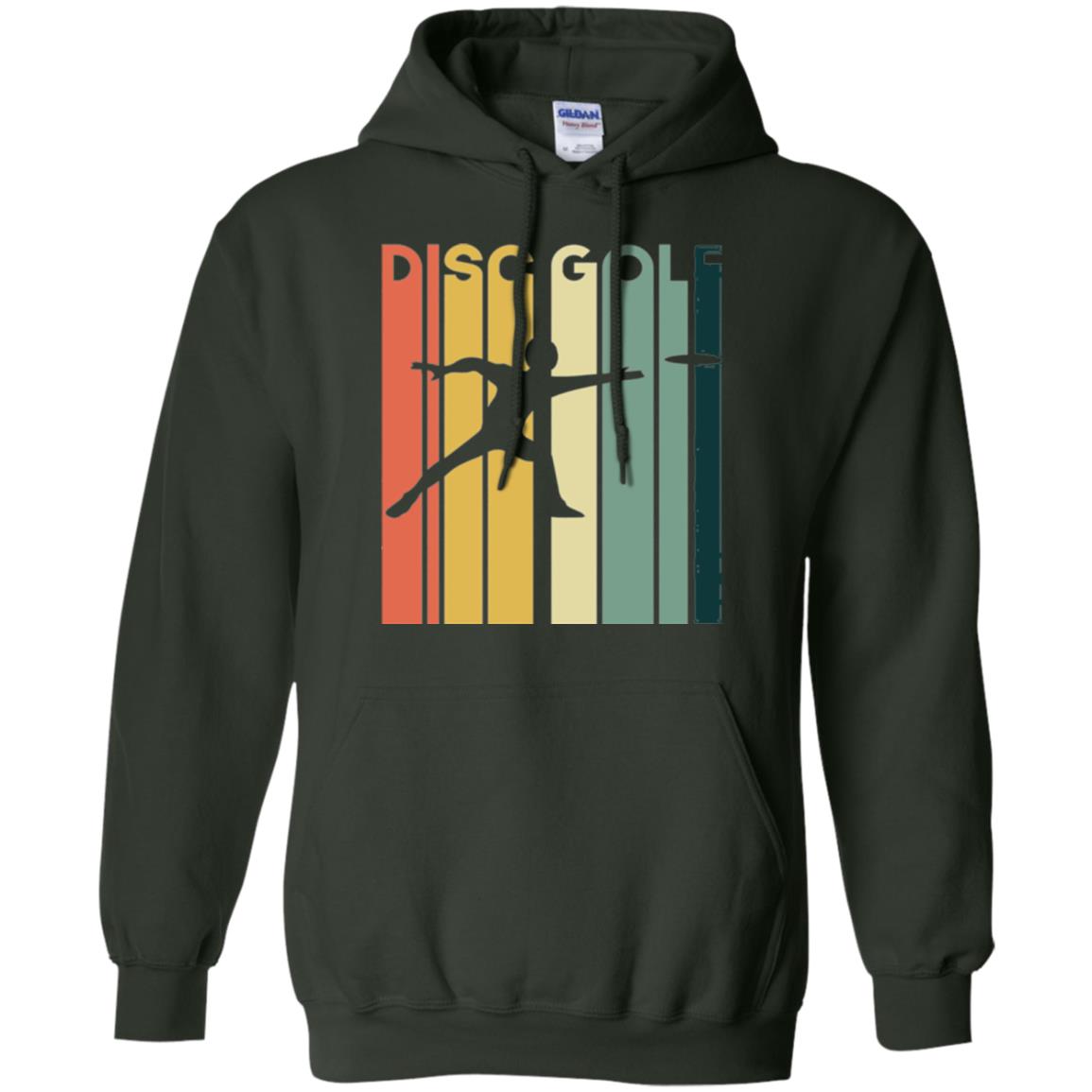 Disc Golf Retro Vintage T-shirt Forest Green