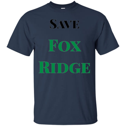 Elementary T-shirt Keep Calm And Save Fox Ridge Navy