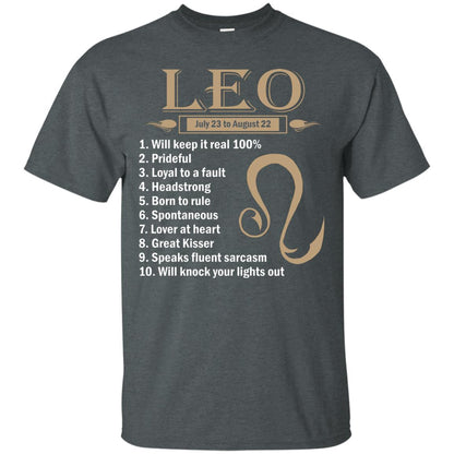 Leo July 23 To August 22 Will Keep It Real 100_ Prideful Loyal To A Fault Headstrong Born To Rule Dark Heather