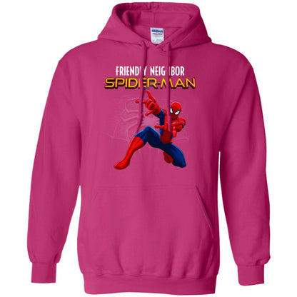 Friendly Neighbor Spider Man Movie Fan T-shirt Heliconia