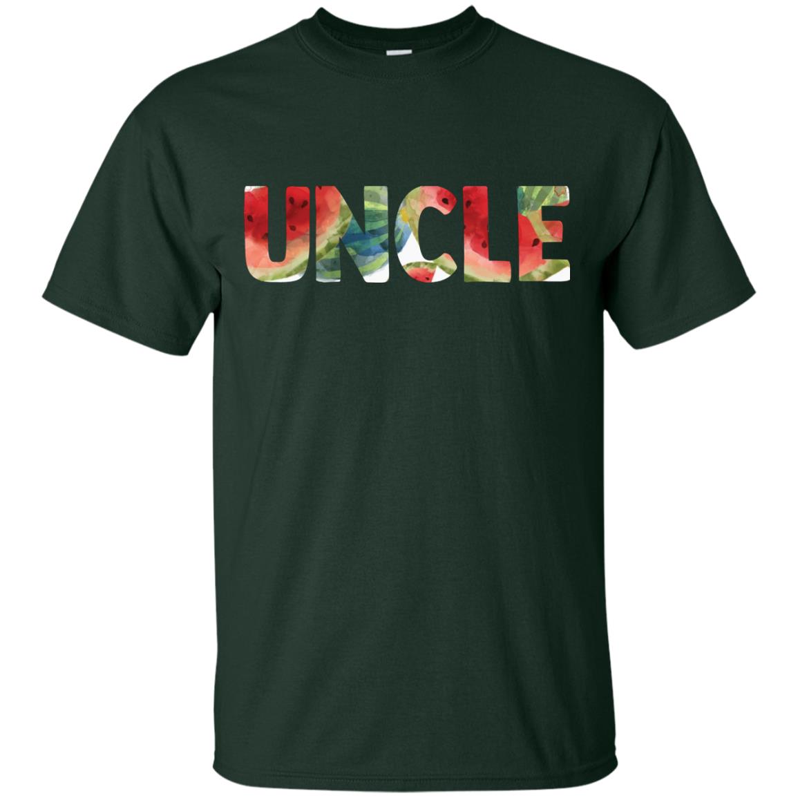 Uncle Watermelon Funny Summer Melon Fruit Shirt For Uncle Forest