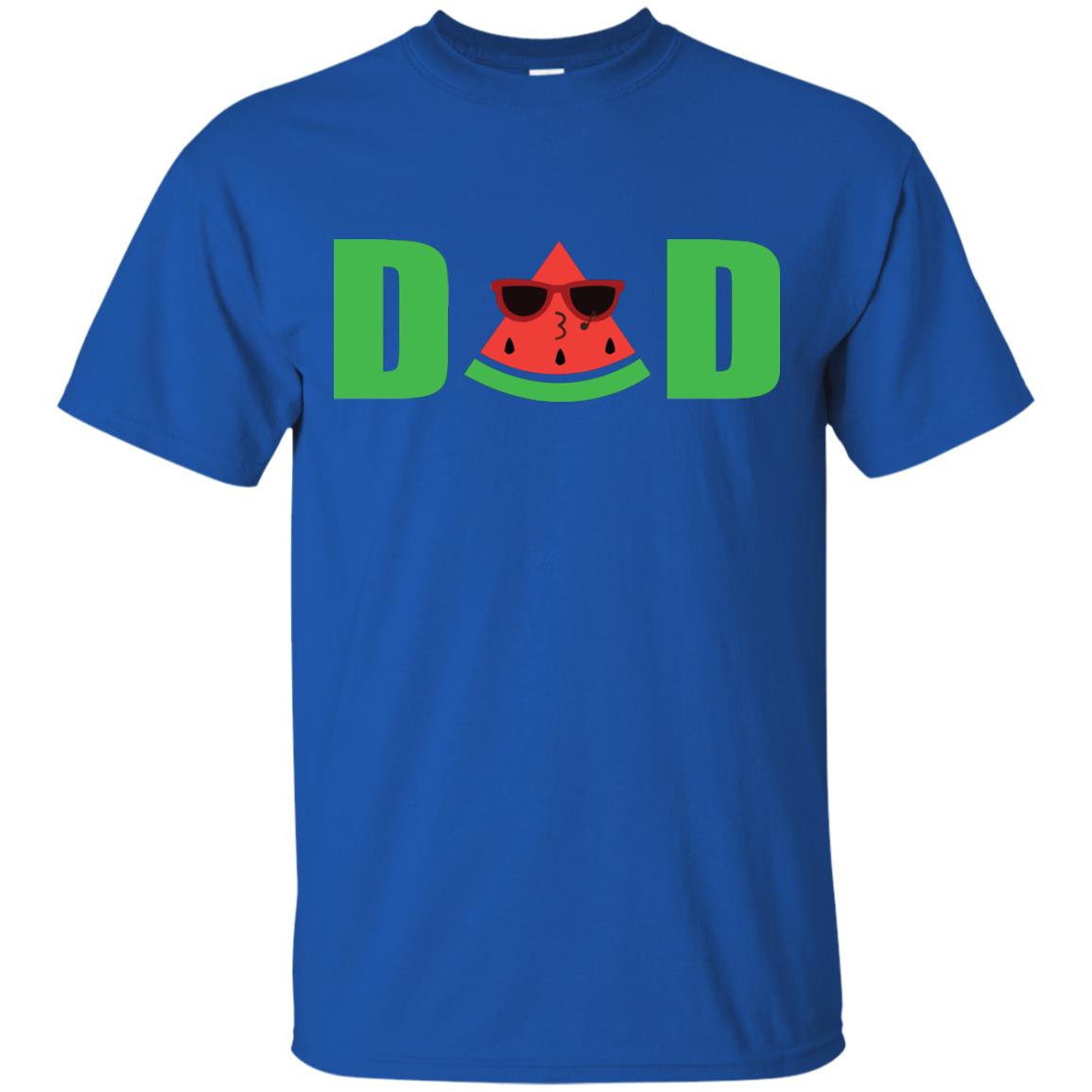 Dad Watermelon Funny Summer Melon Fruit Shirt For Daddy Royal