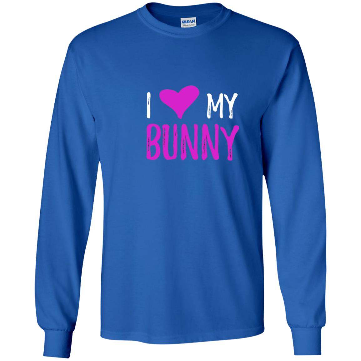 Bunny Rabbit Mom Shirt I Love My Bunny Royal