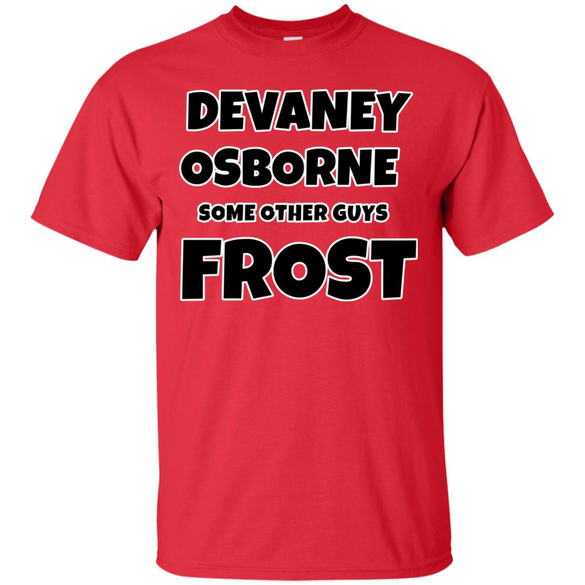 Devaney Osborne Some Other Guys Frost T-shirt Red